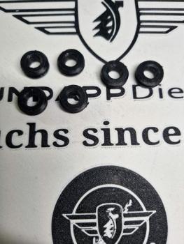 Zündapp Seitendeckel Haltegummi Set 6 teilig für Typ 448 CS 25 50 HAI CX 25 50  TPU 4x 448-10.149 & 2x 529-10.166